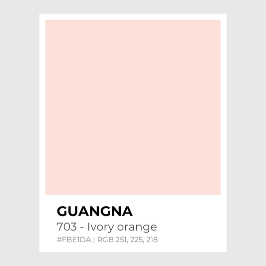 Feutres acryliques - Guangna-703_-_Ivory_orange - Lovely Colors