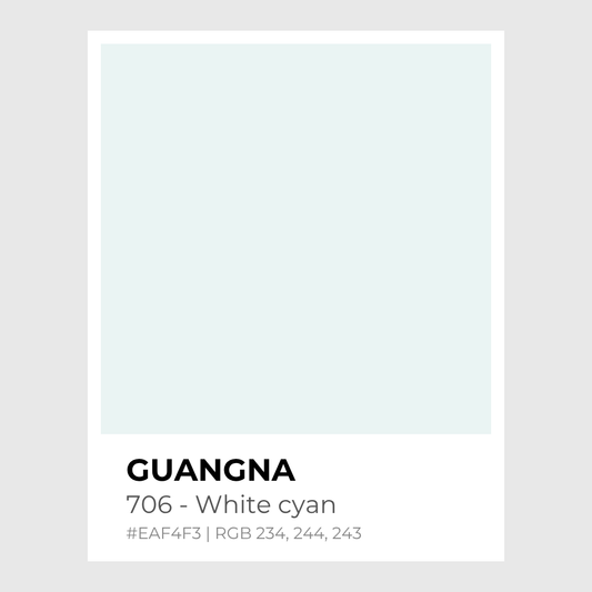 Feutres acryliques - Guangna-706_-_White_cyan - Lovely Colors