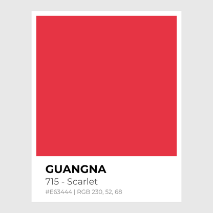 Feutres acryliques - Guangna-715_-_Scarlet - Lovely Colors