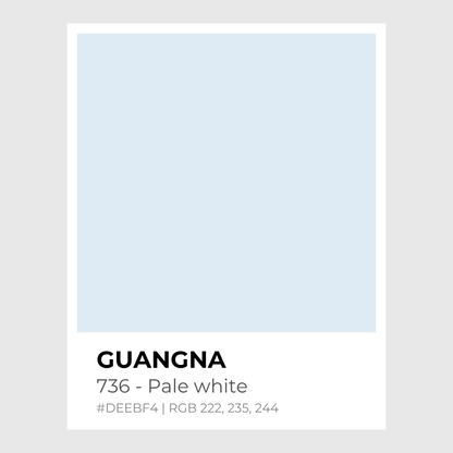 Feutres acryliques - Guangna-736_-_Pale_white - Lovely Colors