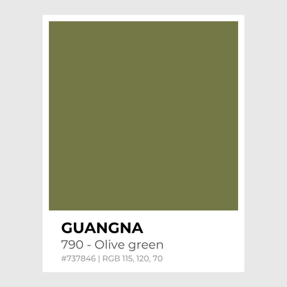 Feutres acryliques - Guangna-790_-_Olive_green - Lovely Colors