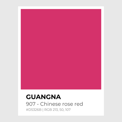 Feutres acryliques - Guangna-907_-_Chinese_rose_red - Lovely Colors