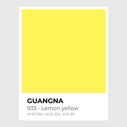 Feutres acryliques - Guangna-933_-_Lemon_yellow - Lovely Colors