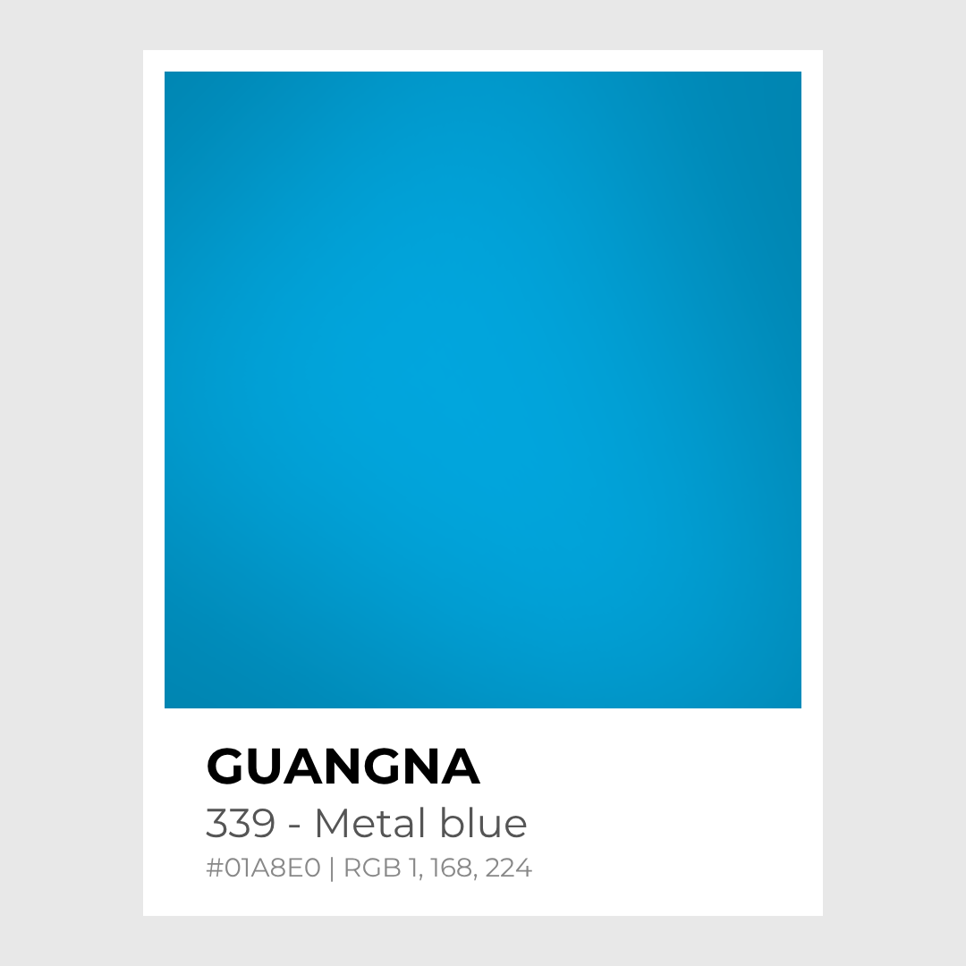 Feutres acryliques - Guangna_339_-_Metal_blue - Lovely Colors