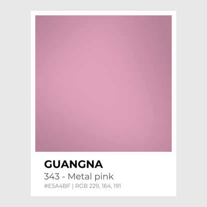 Feutres acryliques - Guangna_343_-_Metal_pink - Lovely Colors
