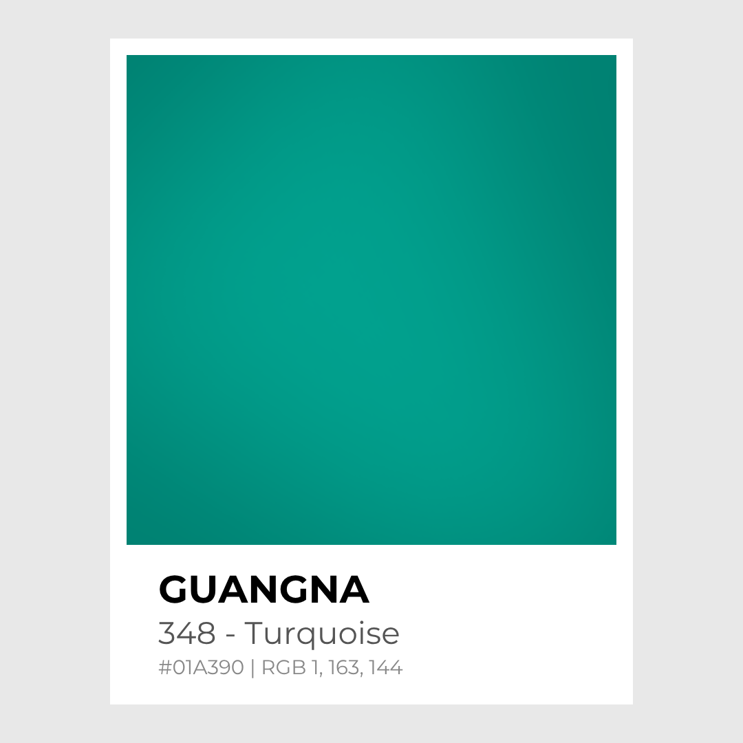 Feutres acryliques - Guangna_348_-_Turquoise - Lovely Colors