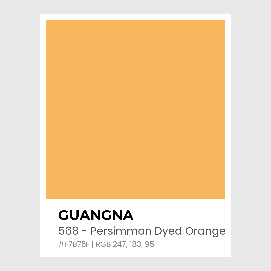 Feutre Acrylique Guangna Brush – 568 – Persimmon Dyed Orange