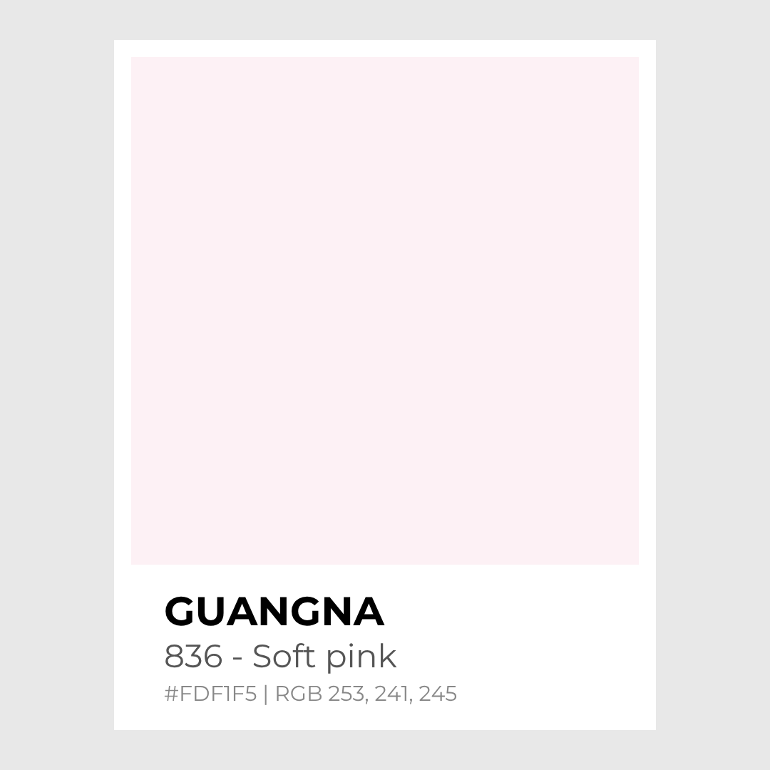 Feutres acryliques - Guangna_836_-_Soft_pink - Lovely Colors