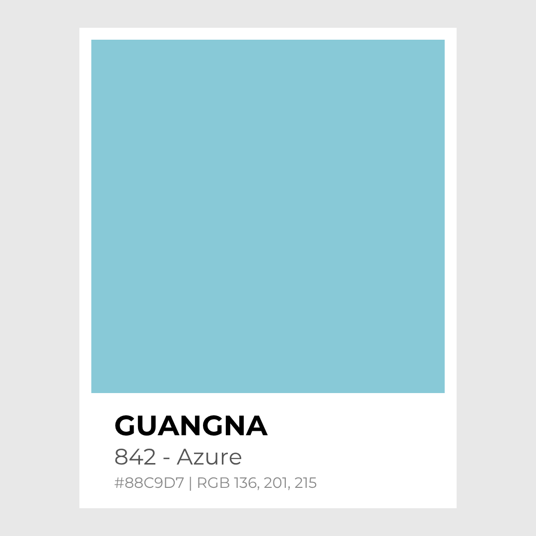 Feutres acryliques - Guangna_842_-_Azure - Lovely Colors