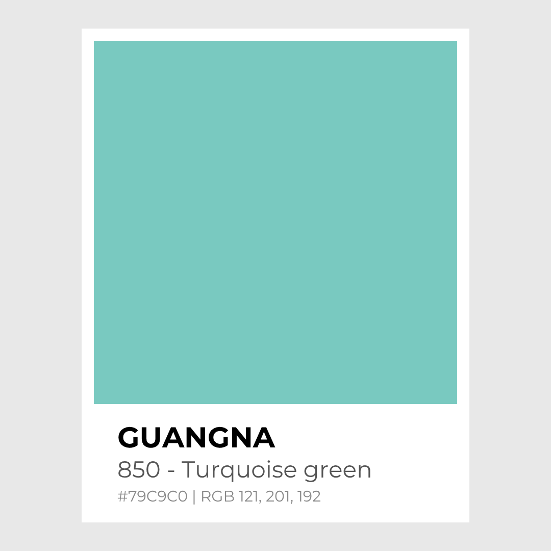 Feutres acryliques - Guangna_850_-_Turquoise_green - Lovely Colors