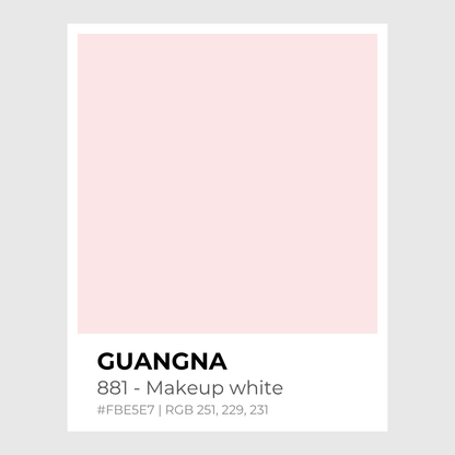 Feutres acryliques - Guangna_881_-_Makeup_white - Lovely Colors