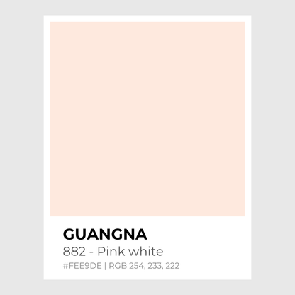 Feutres acryliques - Guangna_882_-_Pink_white - Lovely Colors