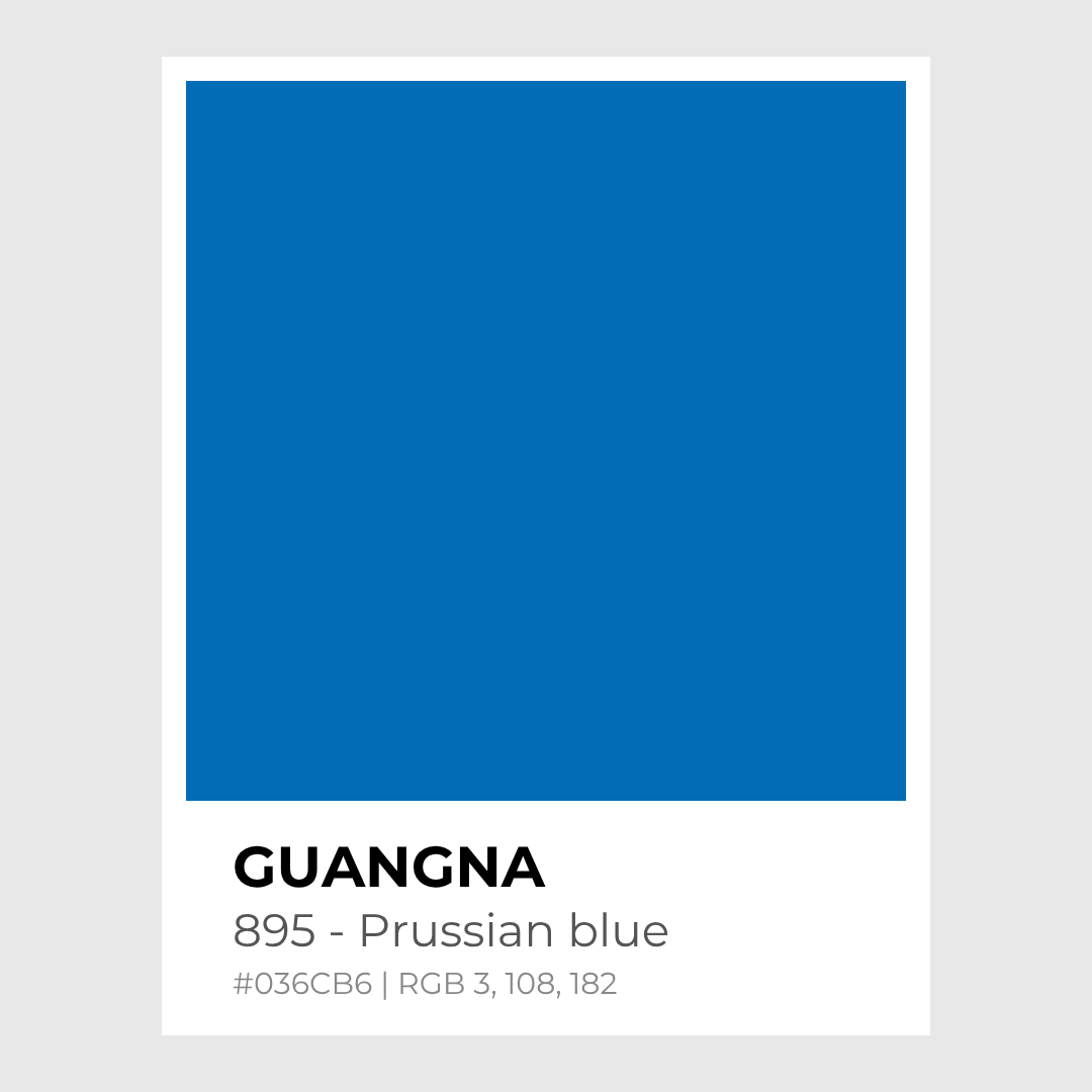 Feutres acryliques - Guangna_895_-_Prussian_blue - Lovely Colors