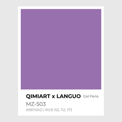 Feutres acryliques - MZ-503 - Lovely Colors