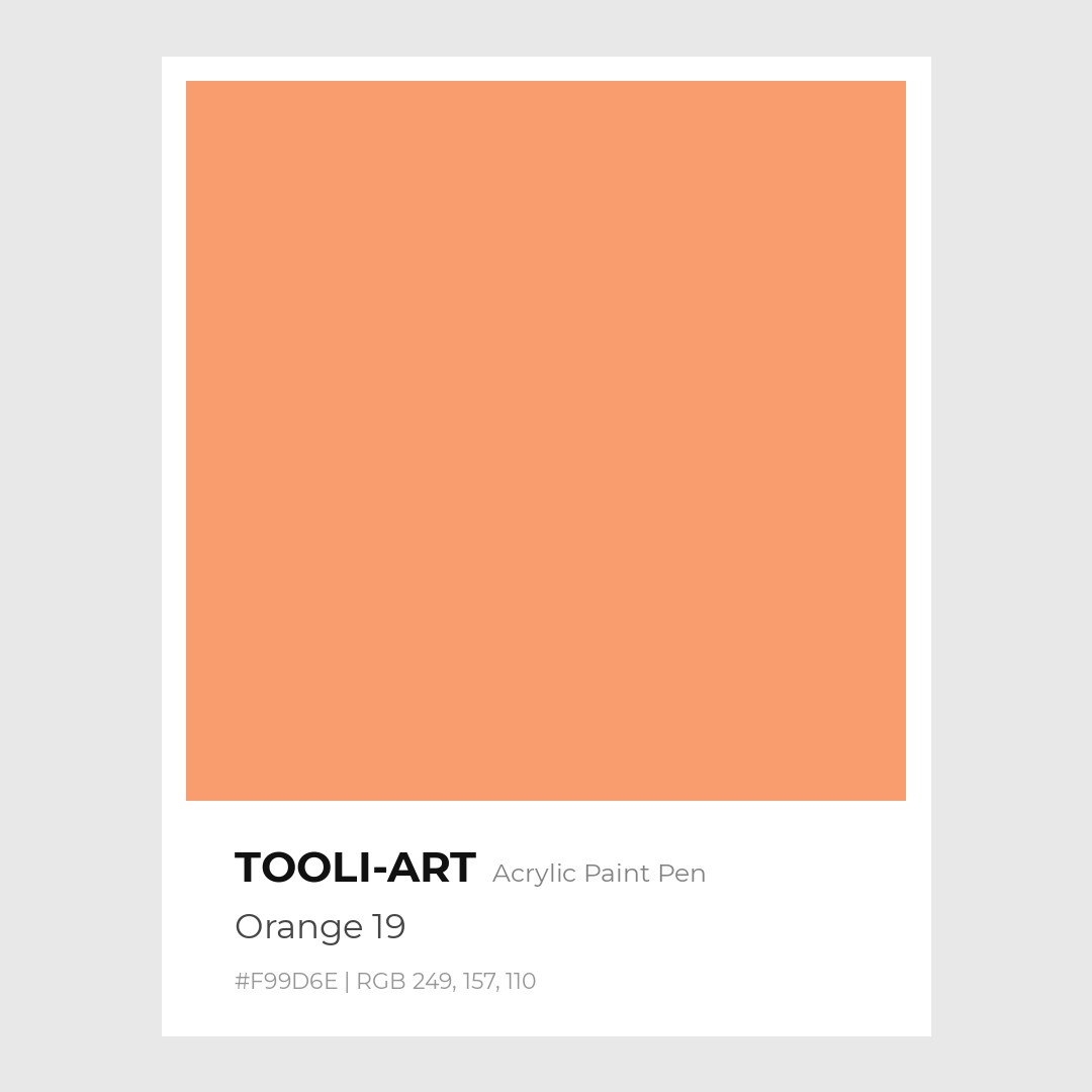 Tooli Art Orange 19
