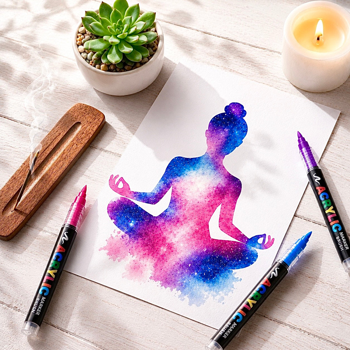 Feutres acryliques - feutre_feutres_acryliques_feutres_acrylic_marker_pen_gel_pen_brush_guangna_languo_arrtx_posca_ohuhu_enmy_tooliart_infiart_nicety_0_6mm_1_0mm_feutres_peintures_high_gloss_13 - Lovely Colors