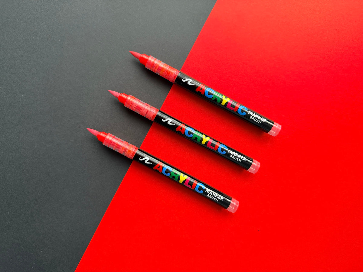 Feutres acryliques - feutre_feutres_acryliques_feutres_acrylic_marker_pen_gel_pen_brush_guangna_languo_arrtx_posca_ohuhu_enmy_tooliart_infiart_nicety_0_6mm_1_0mm_feutres_peintures_high_gloss_36 - Lovely Colors