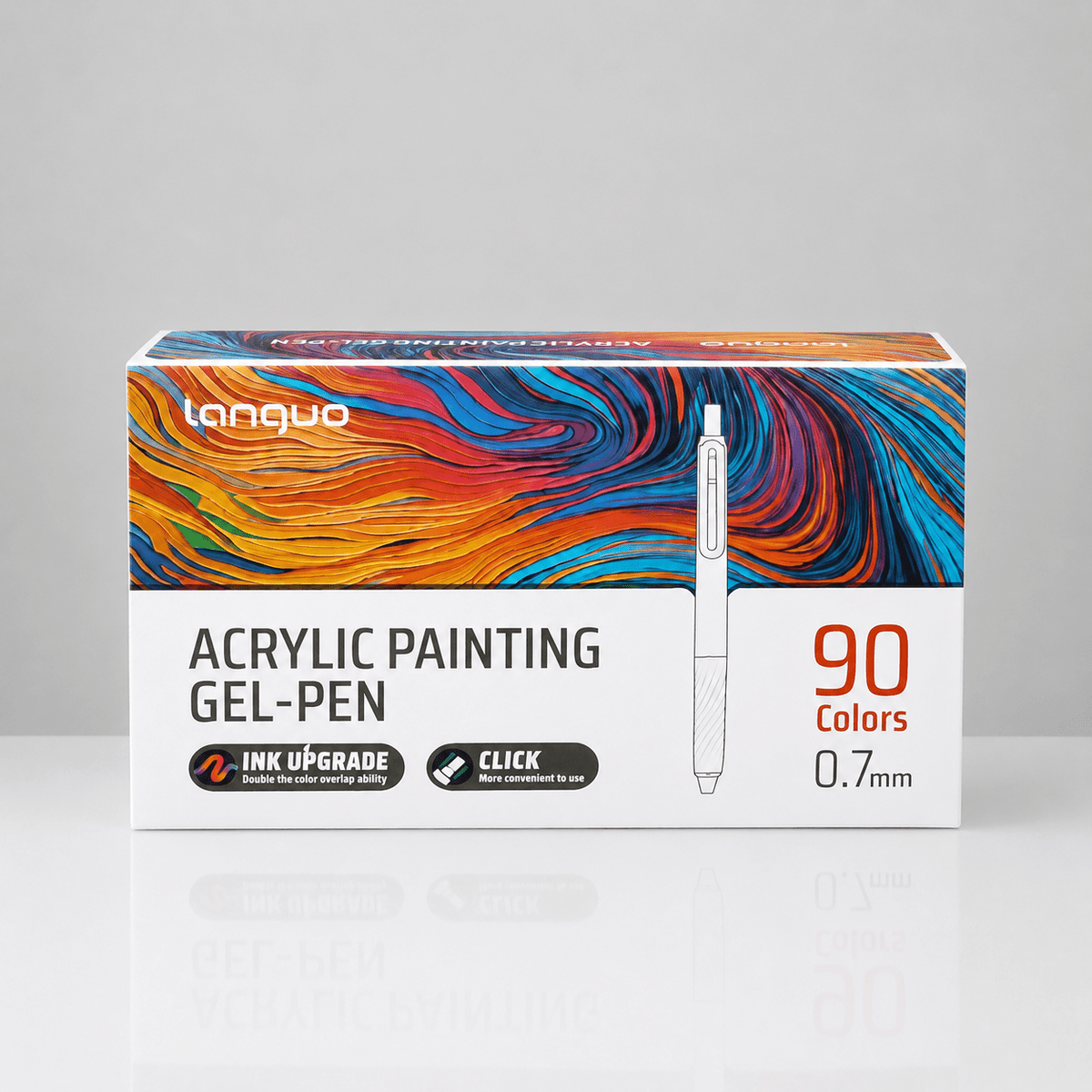 Feutres acryliques - languo-acrylic-gel-pens-90-colors-3316525 - Lovely Colors