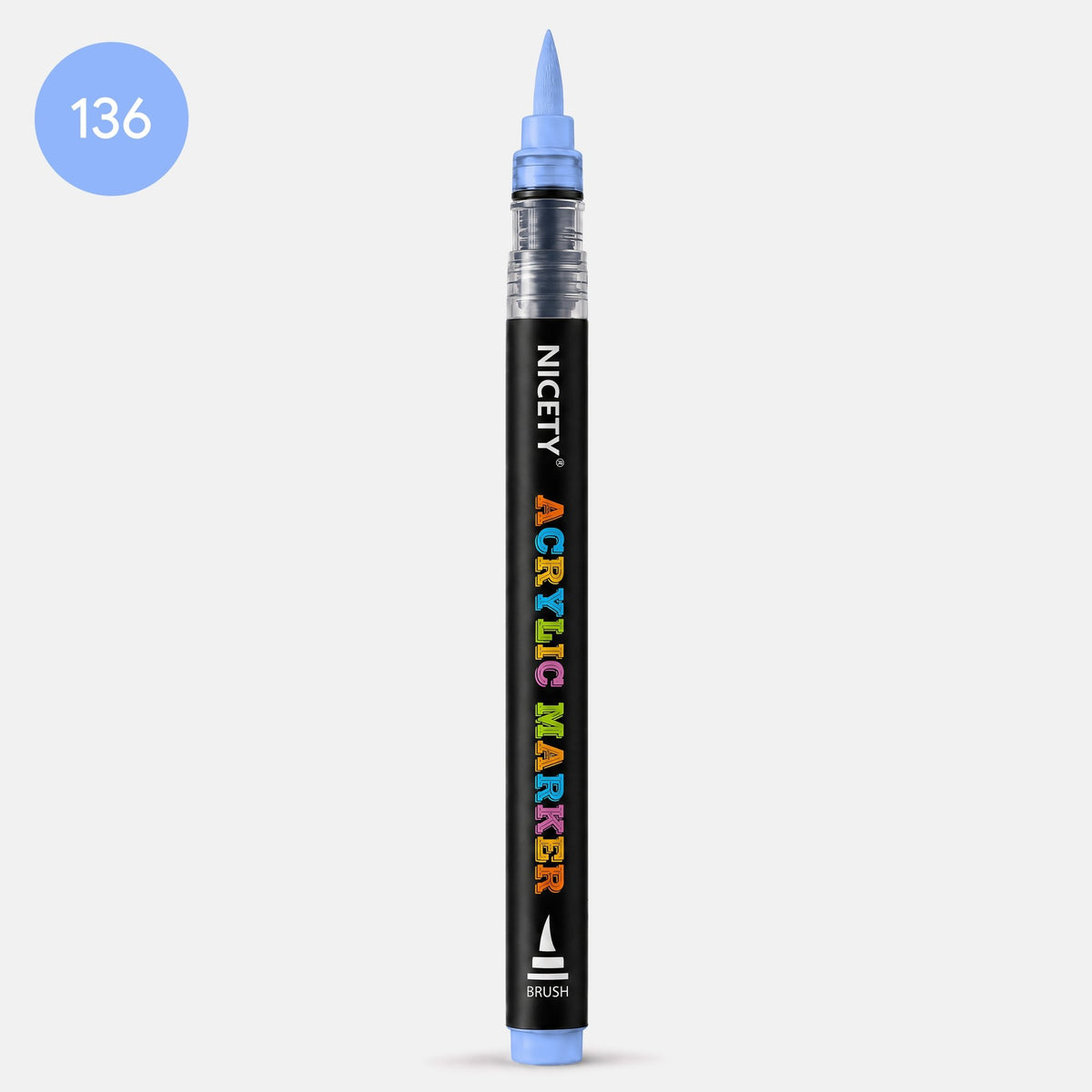 Feutres acryliques - nicety-acrylic-brush-136-3338973 - Lovely Colors