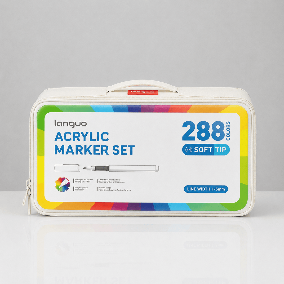Feutres acryliques - pack-languo-brush-288-couleurs-4083340 - Lovely Colors
