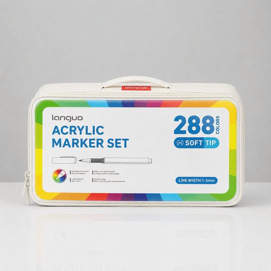 Feutres acryliques - pack-languo-brush-288-couleurs-4083340 - Lovely Colors